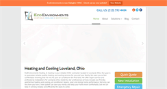 Desktop Screenshot of ecoenvironments.com